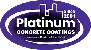 Platinum Concrete Coatings by ProPaint Systems logo