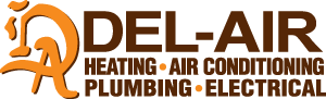 Del-Air Heating, Air Conditioning, Plumbing and Electrical logo