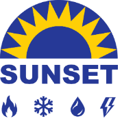 Sunset Heating & Cooling HVAC contractor in Portland logo